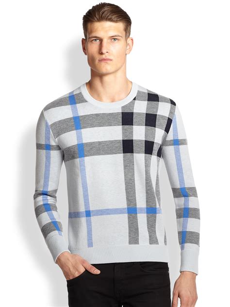 burberry brit herren pullover|Burberry signatures for men.